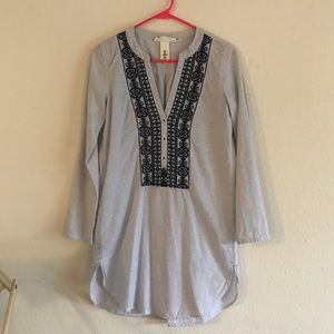 H&M embroidered Tunic
